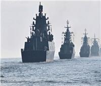سفن قتالية روسية تصل الهند لإجراء مناورات بحرية متعددة الأطراف