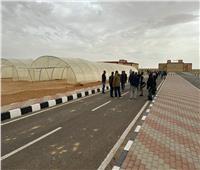 بحوث الصحراء يستكمل متابعة العمل بمركز الخدمات التنموية بقرية النثيلة بسيناء