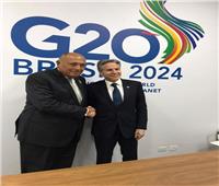 على هامش اجتماعات مجموعة العشرين بالبرازيل ..شكرى يؤكد رفض مصر للتهجير