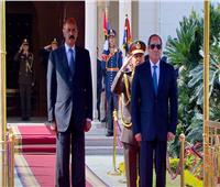  الرئيس السيسي يستقبل نظيره الإريتري بقصر الاتحادية