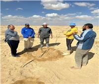 بحوث الصحراء دعم المنتفعين من مشروع التجمعات الزراعية في شمال سيناء