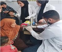 جامعة المنيا تُطلق قافلة طبية توعية شاملة لأهالي قرية «شم القبلية»