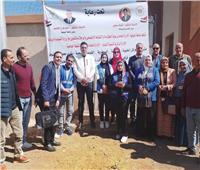 فحص ٤٢٠ مريضًا بقرية كفر عشما في قافلة طبية لجامعة المنوفية