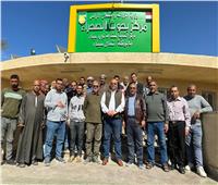 رئيس بحوث الصحراء يتفقد أعمال تطوير محطة بحوث بالوظة في شمال سيناء