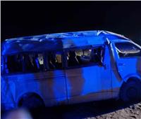 إصابة 8 أشخاص في انقلاب سيارة ميكروباص بطريق قنا «سفاجا»