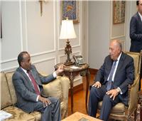 وزير الخارجية يستقبل القائم بأعمال وزير خارجية الصومال في القاهرة 