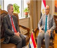 وزير الري يلتقى السفير الإيطالي في مصر