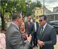 وزير الصحة ونظيره الكوبي يتفقدان «مارييل» أول منطقة حرة للتنمية في كوبا  