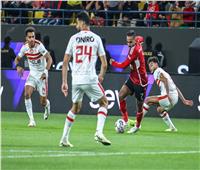 الأهلي يسجل الهدف الأول في شباك الزمالك بنهائي كأس مصر