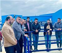 مسئولو "الإسكان" يتفقدون محطة تحلية مياه البحر بمدينة المنصورة الجديدة
