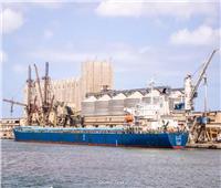 ميناء دمياط تستقبل 10 سفينة محملة بـ48509  طن قمح وسلع استراتيجية 