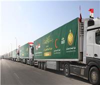 «بيت الزكاة والصدقات» يطلق 100 شاحنة عملاقة ضمن «قافلة رمضان» لدعم أهلنا في غزة