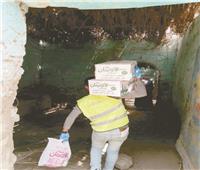 الجدعنة والكرم مصرى 500 طن أغذية و1400 كجم لحومًا للأسر الأكثر احتياجًا بـ «الشرقية والغربية»