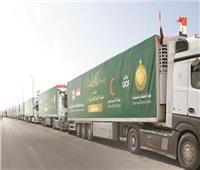 «بيت الزكاة» يتلقى 11 شاحنة تبرعات بريطانية لدعم الفلسطينيين
