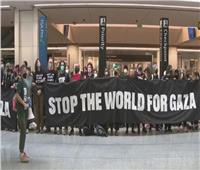 مناهضون للحرب على غزة يغلقون الصالة الدولية بمطار سان فرانسيسكو