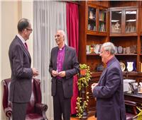رئيس أساقفة الكنيسة الأسقفية يستقبل سفير النمسا   