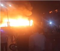 مصدر: حريق استديو الأهرام التهم عدد من الشقق السكنية بجواره