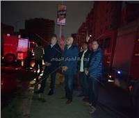 محافظ الجيزة يتابع جهود رجال الحماية المدنية في السيطرة على حريق استديو الأهرام
