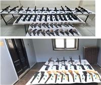 الأمن العام يضبط 63 قطعة سلاح ناري و41 كيلو مخدرات بالمحافظات