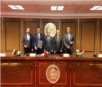 وزير العدل يشهد توقيع بروتوكول تعاون مع البنك المركزي المصري والاتصالات