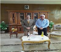 محافظ شمال سيناء يستقبل رئيس إقليم القناة وسيناء الثقافي