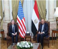 انطلاق الاجتماع الثنائي بين وزير الخارجية ونظيره الأمريكي