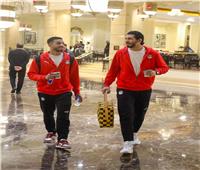 تحرك لاعبو المنتخب من الفندق لمواجهة نيوزيلندا في افتتاح كأس عاصمة مصر 