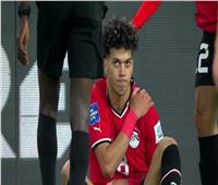 تفاصيل إصابة إمام عاشور في مباراة مصر ونيوزيلندا 