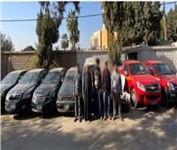 بالصور.. ضبط 15 لص سيارات ودراجات هوائية بالقاهرة 