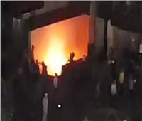 ماس كهربائي سبب اندلاع حريق في عقار سكني بمدينة نصر 
