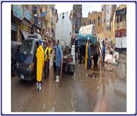 أمطار غزيرة تضرب قرى ومدن الشرقية