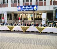 رئيس جامعة المنيا يُشارك «طلاب من أجل مصر» حفل الإفطار الجماعي