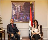 وزيرة التعاون الدولي تعقد اجتماعًا مع السفير القطري بالقاهرة