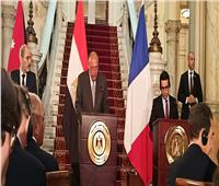 ننشر نص البيان الصحفي المشترك لوزراء خارجية مصر والأردن وفرنسا