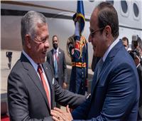 الرئيس السيسي يتوجه إلى الأردن للقاء الملك عبد الله الثاني
