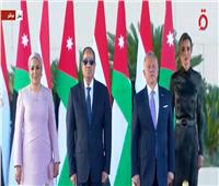 وصول الرئيس السيسي إلى العاصمة الأردنية عمان| بث مباشر