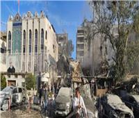  تدمير مبنى للسفارة الإيرانية في دمشق