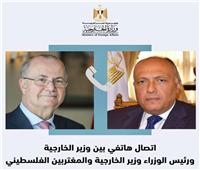 سامح شكري يهنئ رئيس وزراء فلسطين بتشكيل الحكومة الجديدة وتولي مهام المنصب