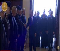 الرئيس السيسي يصل مقر احتفالية الأوقاف بـ «ليلة القدر»