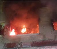 السيطرة على حريق ضخم نشب في شقة بطنطا  