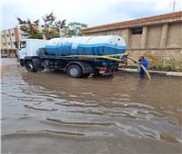 رئيس مياه القناة: استمرار رفع تراكمات الأمطار مع إعلان حالة الطوارئ