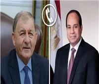 الرئيس السيسي ونظيره العراقي يتبادلان التهنئة بعيد الفطر