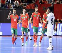 منتخب المغرب يتاهل لنصف نهائي أمم أفريقيا لكرة القدم للصالات