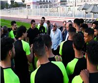تفاصيل جلسة حسين لبيب مع لاعبي الزمالك بعد الفوز بالقمة 127