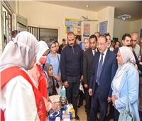 محافظ الإسكندرية يطلق القافلة الطبية بوحدة صحة البيطاش بحي العجمي