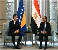 مدبولى: نأمل في تعزيز مستويات التبادل التجاري بين مصر والبوسنة والهرسك