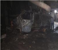السيطرة على حريق شب بإحدى «سيارات الإسعاف» المتهالكة بالقاهرة