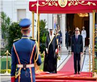 التفاصيل الكاملة لجلسة المباحثات الثنائية بين الرئيس السيسي وأمير الكويت
