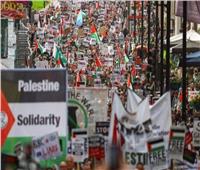 تظاهرات عمالية في أثينا تعلن التضامن مع قطاع غزة