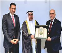رئيس البرلمان العربي يلتقي رئيس المركز الوطني للأمن السيبراني الأردني